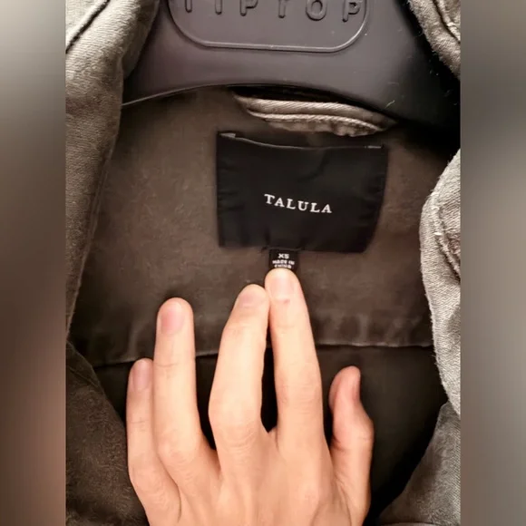 Talula Green Utility Jacket - Picture 3 of 5